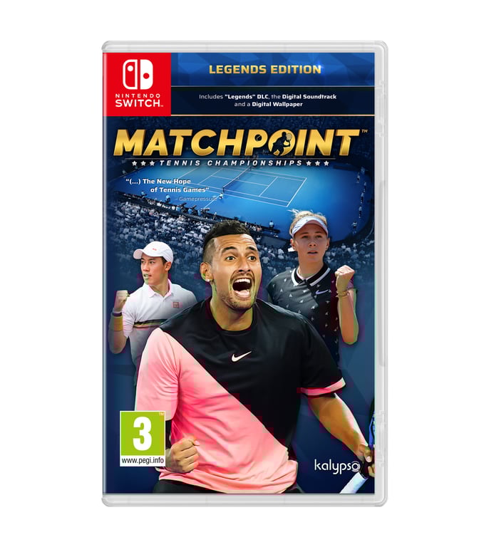 Deep Matchpoint Tennis Championships Nintendo Switch Sport Jeu - vue 8