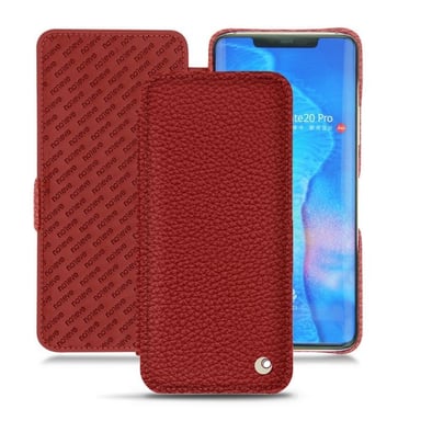Housse cuir Huawei Mate 20 Pro -  - Rouge - Cuir grainé