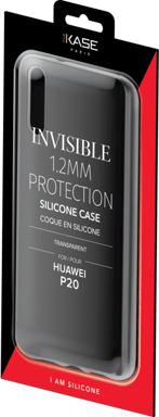 Coque Slim Invisible pour Huawei P20 1,2mm, Transparente