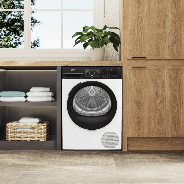 Sèche-Linge Pompe à Chaleur Beko D43H29493W – 9 kg SteamCure - vue 7