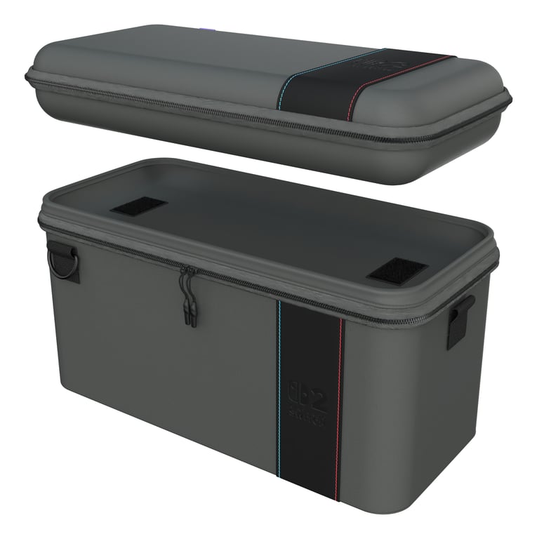 Turtle Beach PlayTrek Étui 2-en-1 Charcoal Black sous licence officielle de Nintendo pour protéger votre Nintendo Switch 2 - Neuf