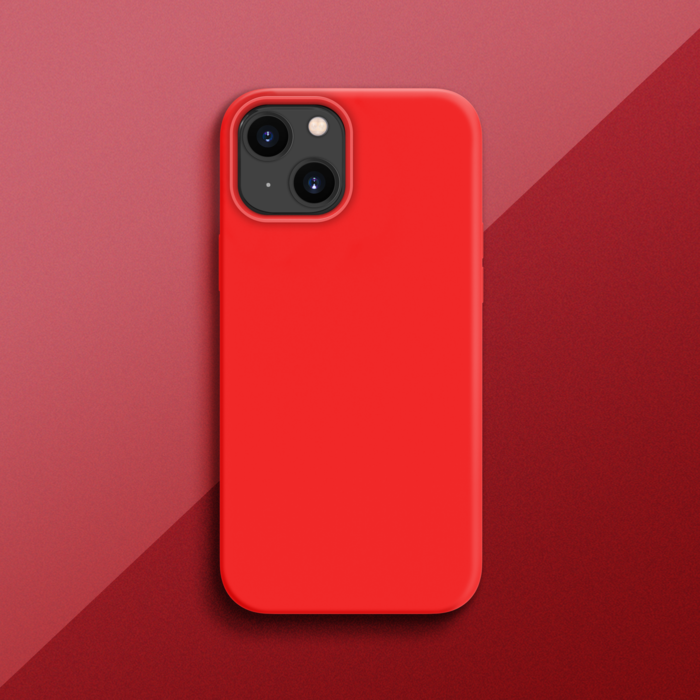 Apple Funda de silicona para iPhone 13 Mini con MagSafe - (Producto) Rojo