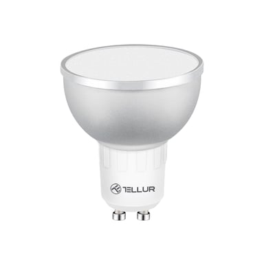 Bombilla LED inteligente Tellur WiFi GU10, 5W, blanco/cálido/RGB, regulable