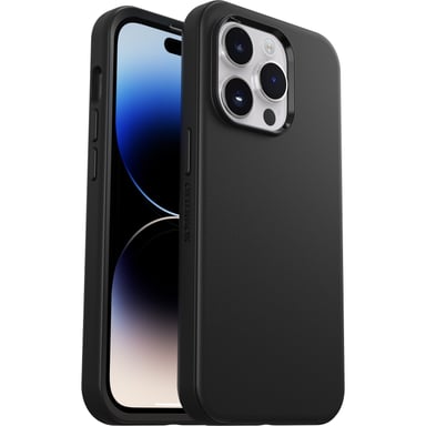 Custodia OtterBox Symmetry per iPhone 14 Pro Max, antigoccia, protezione sottile, resiste a 3 volte più cadute rispetto allo standard militare, antimicrobica, Nero Apple iPhone 14 Pro Max
