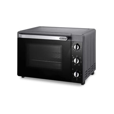 Mini-four DeLonghi EO40123.S 40 L 2000 W chaleur tournante tournebroche noir