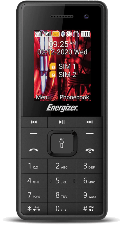 Energizer - Mobile E280S - Téléphone Portable Double Sim - 4G LTE - Noir