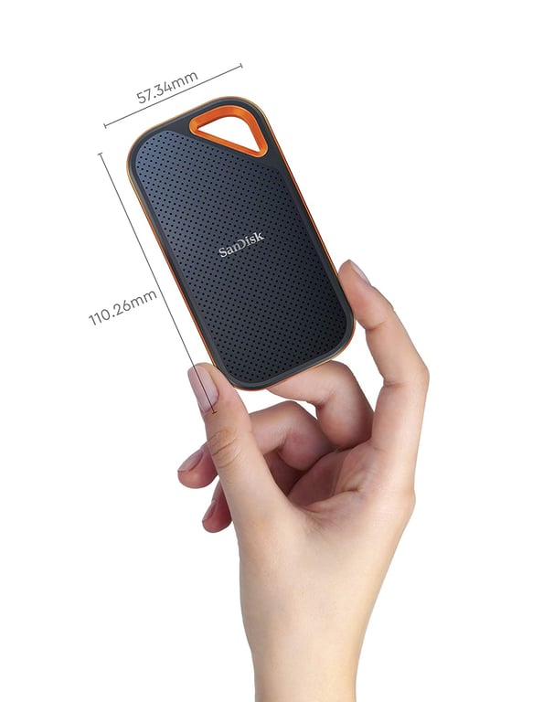 Disque dur externe SSD portable SANDISK Extreme Pro USB 3.1 Gen 2 - vue 3
