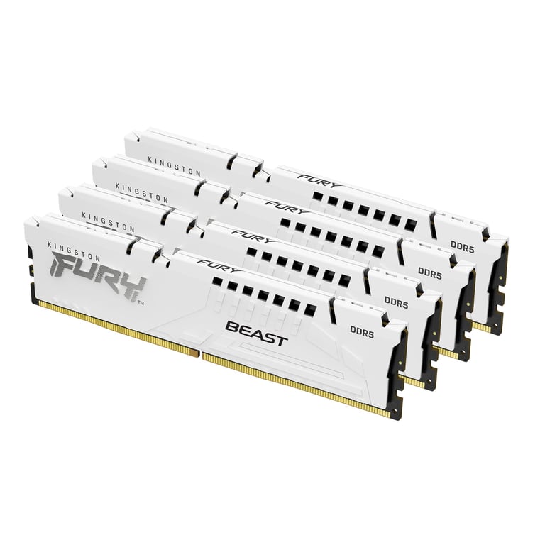 Kingston Technology FURY Beast 5200 MT/ DDR5 CL40 DIMM Kits de 4 XMP Neuf