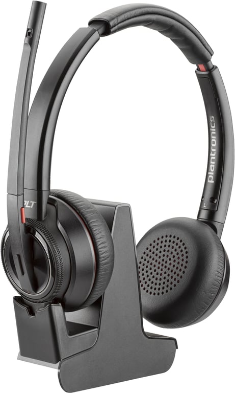 POLY Cuffie stereo per ufficio Savi 8220 DECT 1880 1900 MHz