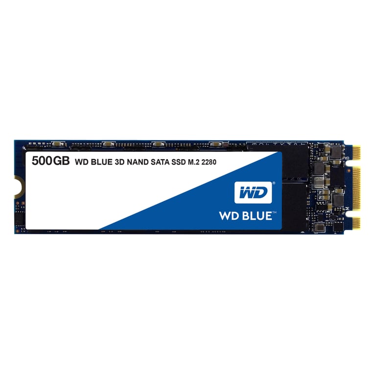 Disque SSD SATA WD 3D NAND WDS500G2B0B SSD 500 Go interne .2 2280 SATA 6Gb/ - vue 2