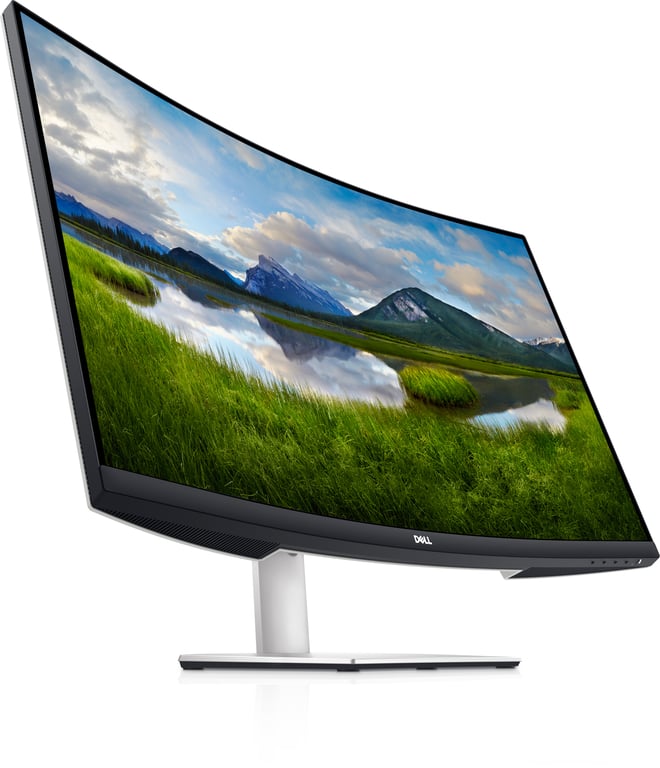 DELL S Series S3221QSA écran plat de PC 80 cm (31.5 ) 3840 x 2160 pixels 4K Ultra HD LCD Noir, Argent - Neuf