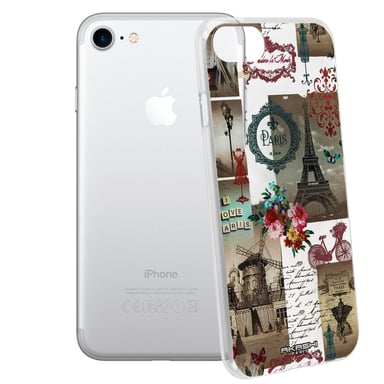 Coque Crystal Transparent iPhone 7 et iPhone 8 - Akashi Salon Paris