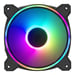 Cooler Master MasterFan MF120 Halo² 3in1 Boitier PC Ventilateur 12 cm Noir 3 pièce(s)