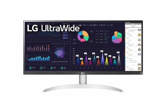 LG 29WQ600-W.AEU écran plat de PC 73,7 cm (29'') 2560 x 1080 pixels Full HD LCD Dessus de table Blanc