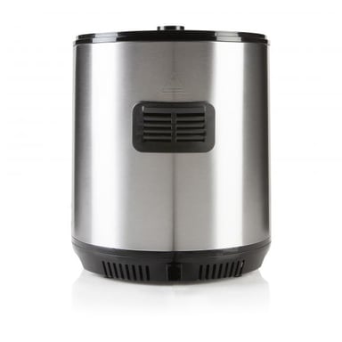 Domo DELI FRYER XL Sencillo 4 L Independiente Freidora de aire caliente Negro, Acero inoxidable