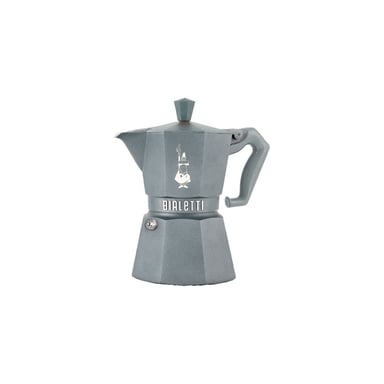 Cafetière italienne Bialetti Moka Octogonale 3 tasses 9075 gris aluminium acier compatible induction