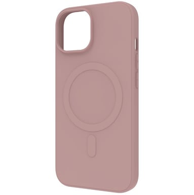 Coque pour iPhone 15 Soft Touch Compatible MagSafe Rose