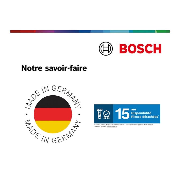 Lave vaisselle pose libre Bosch SMS6ECW15F - vue 7