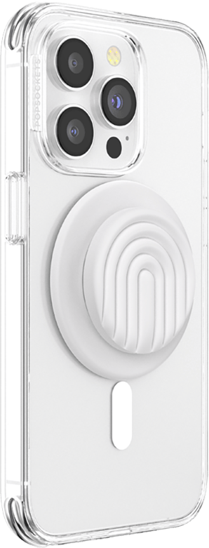PopOut PopSockets compatible MagSafe Coconut Creme Curves - vue 5