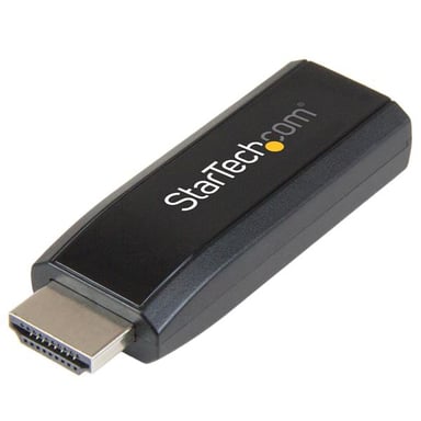 StarTech.com Adaptador compacto de vídeo HDMI a VGA con audio
