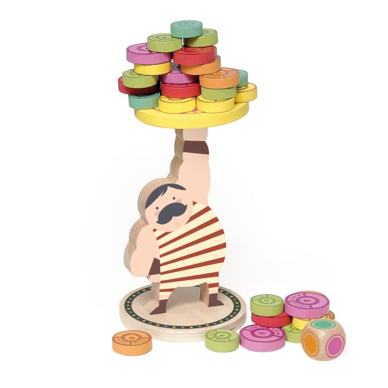 Vilac Jeu D'équilibre Gaston Biscotos Multicolor Bois