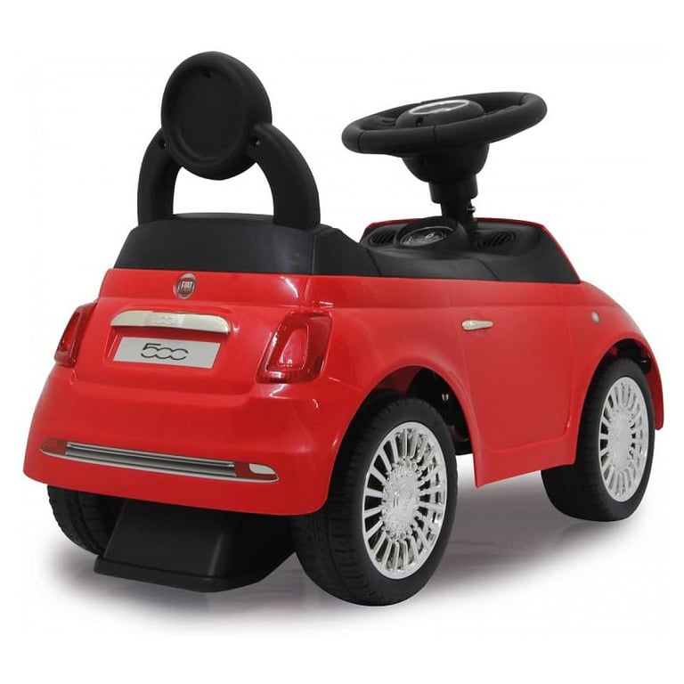 Jamara 460326 – Push Car Fiat 500 – sous Licence Officielle Coffre sous Le Siège Poignée De Poussée Et De Maintien Divers Sons Klaxon Design Fidèle À 'original Finition de qualité - vue 5