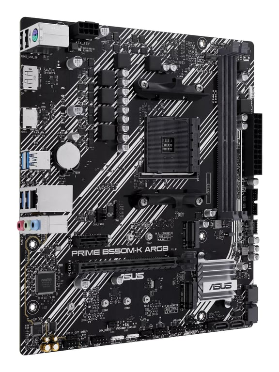 ASUS PRIME B550M K ARGB - vue 3