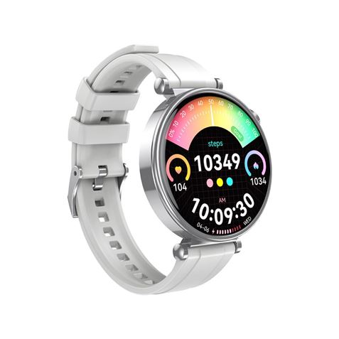 Montre connectée XO GT4 Mini écran rond AMOLED 1 32 multisports suivi du sommeil appels Bluet Neuf