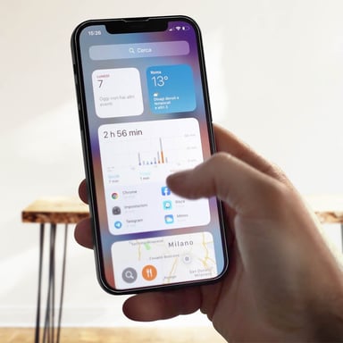 MW Protection d'écran pour iPhone 13/13 Pro POLYBAG avec applicateur intégré Transparent