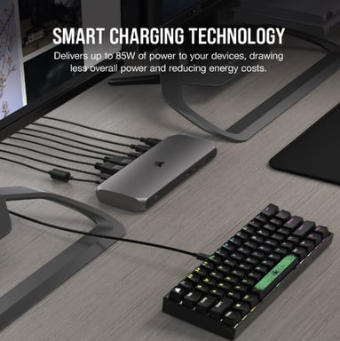 Corsair TBT100 Thunderbolt 3 40000 Mbit/s nero, argento