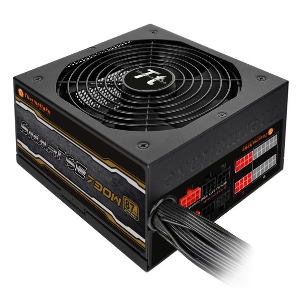 Thermaltake SMART SE Alimentation PC ATX12V 2.3/ EPS12V 2.92 CA 230 V 730 Watt PFC active - vue 6