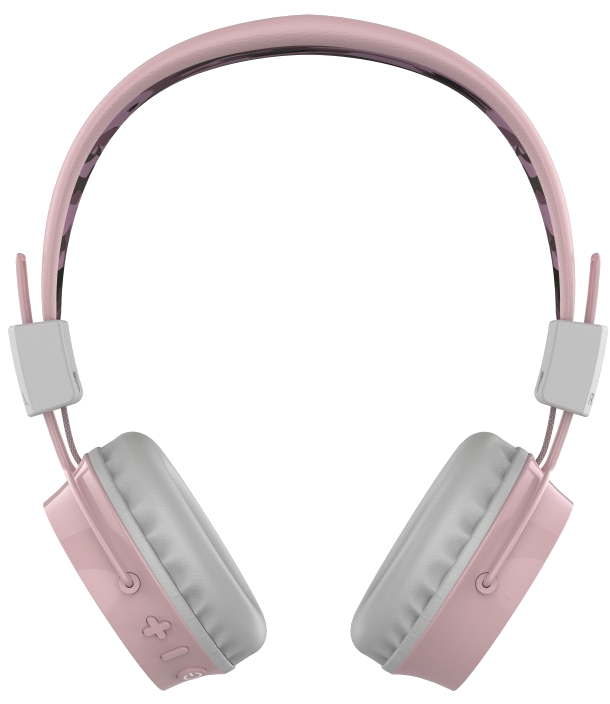 WHP8650PCAM Casque Bluetooth® Teens´n UP , supra-aural, Pink Camouflage