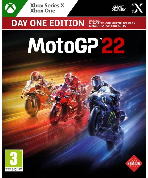 MotoGP 22 Day One Edition Jeu Xbox Series X / Xbox One
