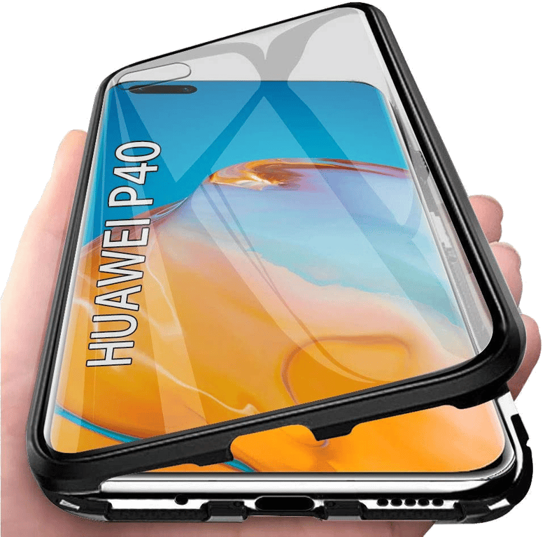 Coque Verre Trempe pour HUAWEI P40 Magnetique Transparente Protection Integrale