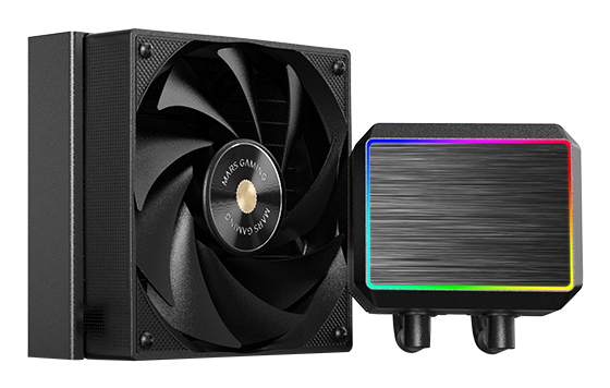 Mars Gaming ML PROII120 Refroidissement Liquide AIO TDP Pompe 4e Gén 1x Ventilateur