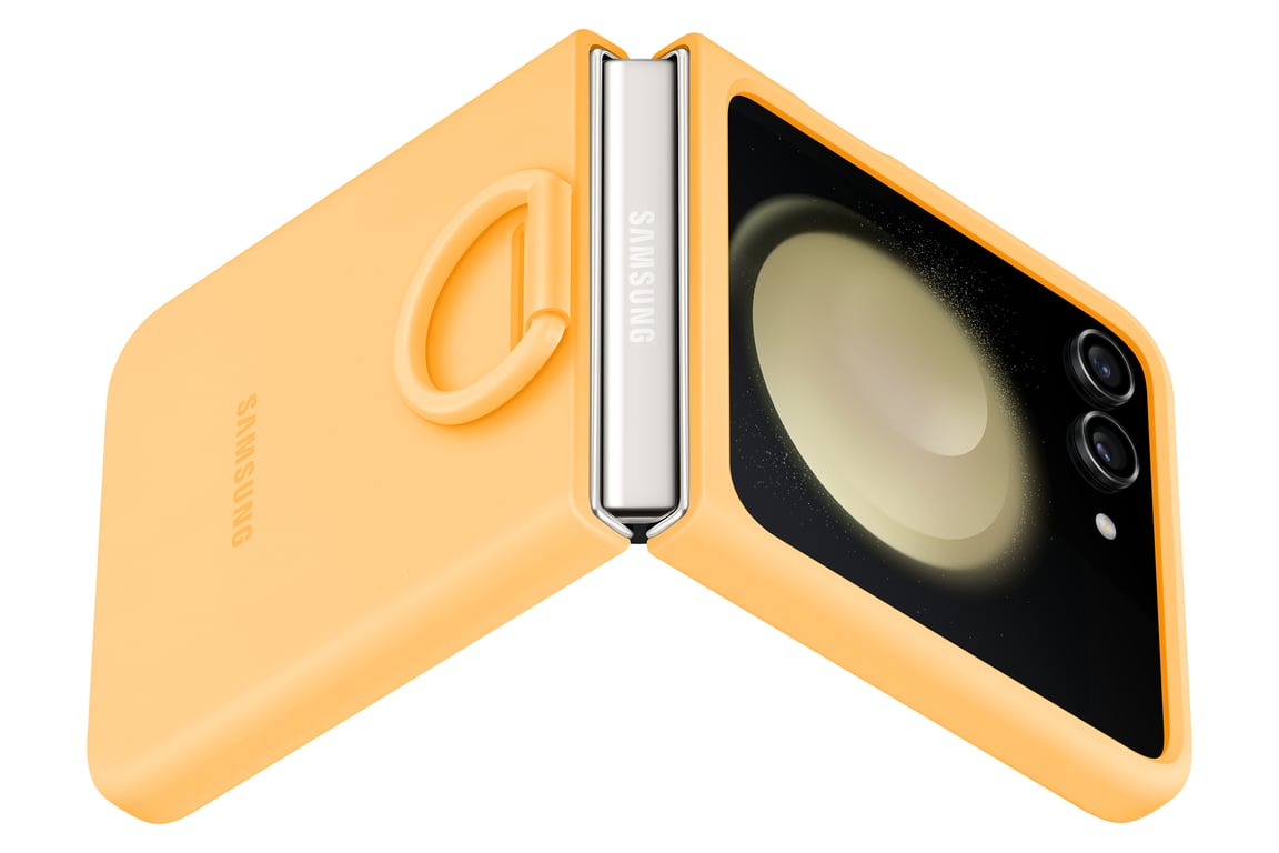 Samsung Etui Silicone avec Anneau Galaxy Z Flip5 - vue 10