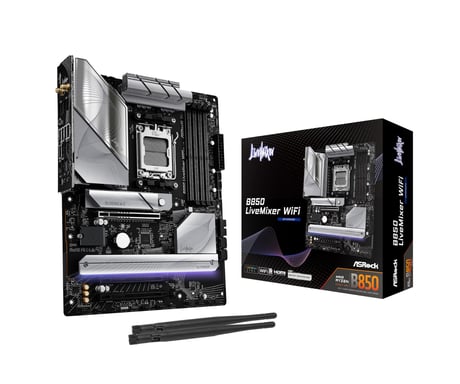 ASROCK Carte Mère B850 LiveMixer WiFi (AMD AM5)