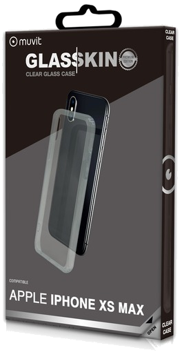 Glasskin Coque Glass Case Transparente: Apple Iphone Xs Max