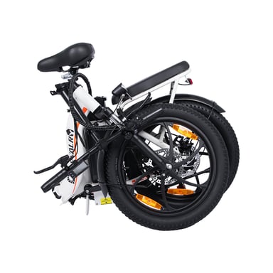 Bicicleta eléctrica Cheevalry C16 de 20 pulgadas, 250 W, 48 V, 16 Ah, plegable, para ciudad, para adultos