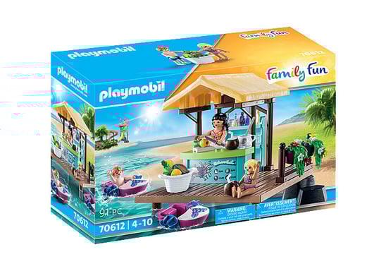 Playmobil FamilyFun Bar flotante y veraneantes