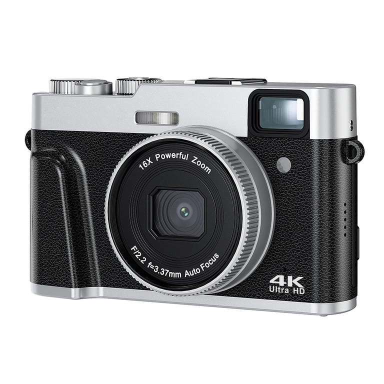 INF Appareil photo 4K / 48MP / Zoom 16X / Autofocus / Anti-tremblement
