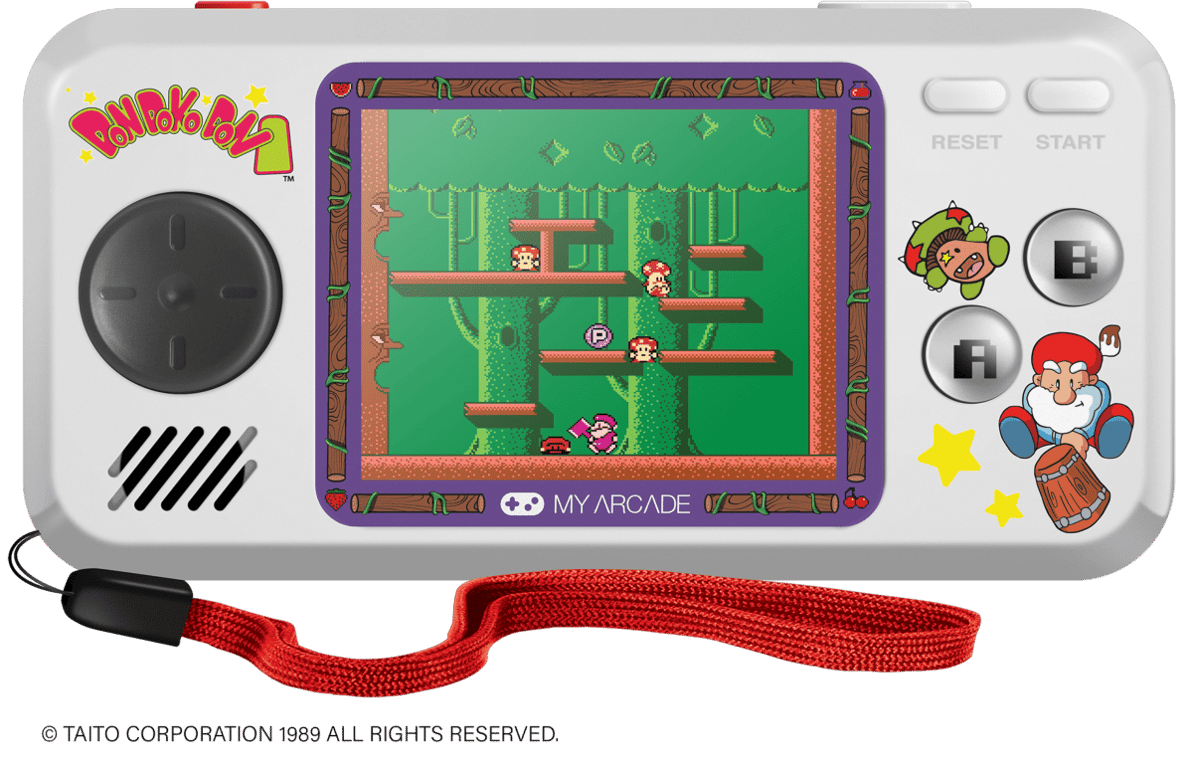 My arcade Pocket Player Don Doko Don Portable Gaming 3 Games in 1 Neuf - vue 3