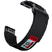 Correa de nailon para Garmin Fenix 8 Black 22 mm