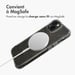 imoshion Coque arrière transparente Pailletée avec MagSafe pour Apple iPhone 13 - Doré