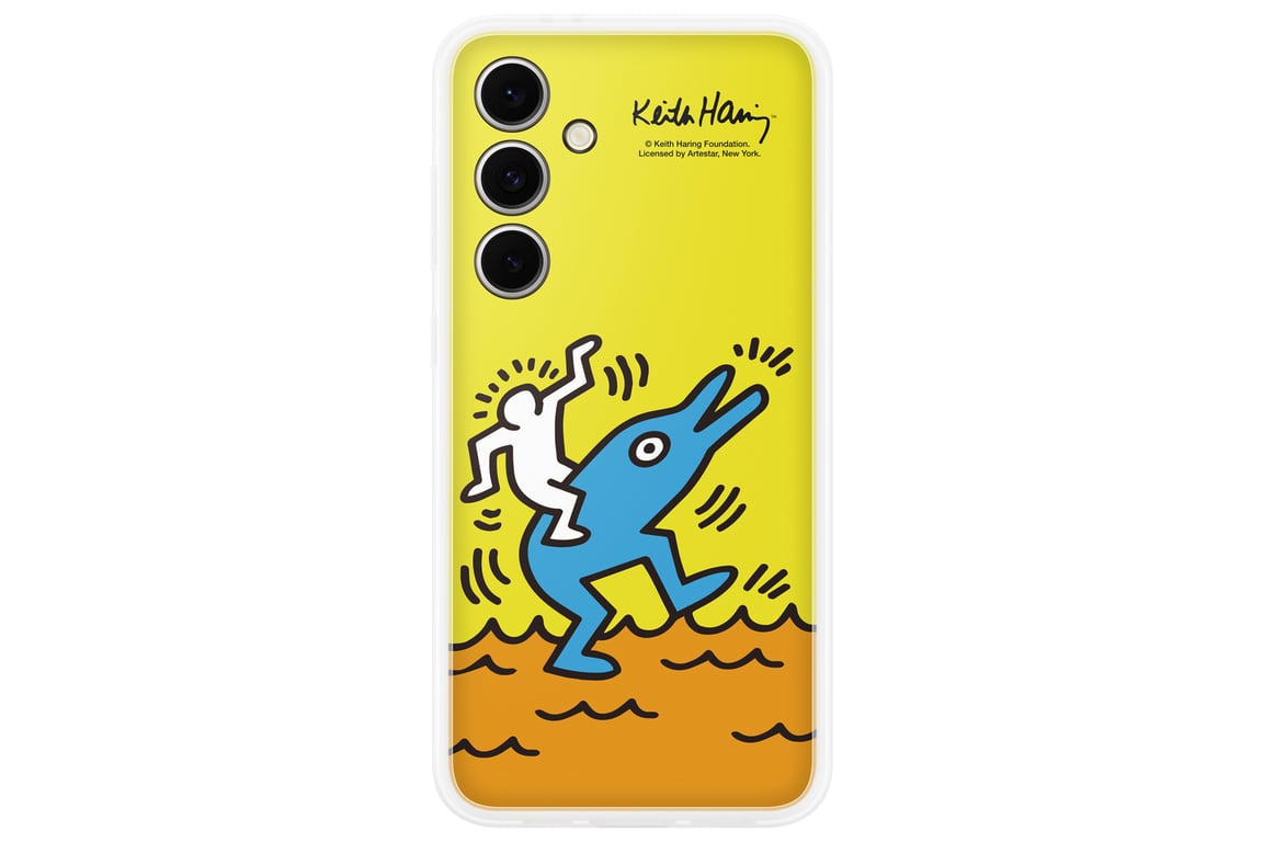 Samsung Coque personnalisable Keith Haring pour Galaxy S24 FE Samsung - Neuf