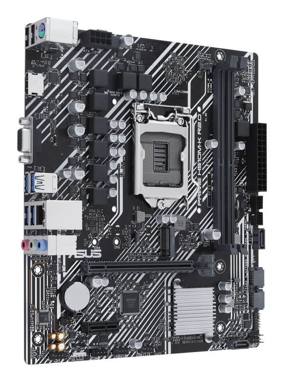 ASUS PRIME H510M K R2.0 Intel H510 LGA 1200 Socket H5 micro ATX Neuf - vue 3