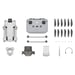 DJI Mini 4 Pro 4 rotors Quadcoptère 48 MP 3840 x 2160 pixels 2590 mAh Noir, Blanc