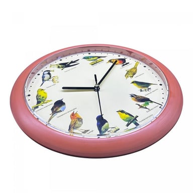Reloj canto de pájaros Madera Herzberg HG03701
