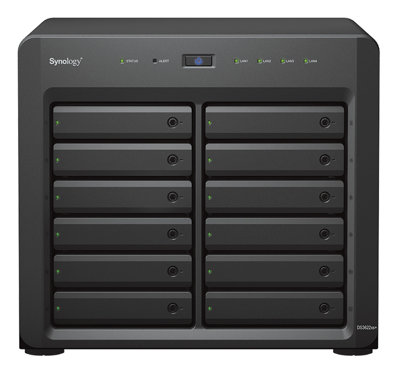 Synology DS3622XS+ 12 Baies - vue 1