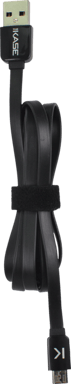 Cavo da Flat a Micro USB (1 m) per Android, Jet Black